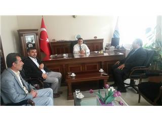 Konya Şube:Beyşehir Kaymakamı Muzaffer Başıbüyük Makamında Ziyaret Edildi